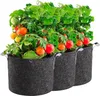3pcs Stofftopf 5 Gallone Kartoffel Pflanzsack Tomaten Kübel Produktbild-Vorschau 1