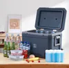Brisby Kühlbox 45 l – Mit Rollen – 4 Kühlelemente – Blau Produktbild-Vorschau 11