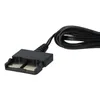 A close-up shot of a black power adapter cable with a two-pin connector. Produktbild-Vorschau