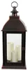 BURI XXL Lanterne Vintage noire avec 3 bougies LED effet Voir les images du produit 6