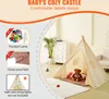 SucceBuy tenda da gioco per bambini, teepee per 1-5 anni, Anteprima dell’immagine prodotto 2
