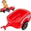 Rimorchio cavalcabile Big Bobby Car Rosso Anteprima dell’immagine prodotto 1