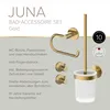 Lenz JUNA Bad-Accessoire Set Gold WC-Bürstengarnitur, Produktbild-Vorschau 3
