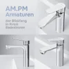 AM.PM Wasserhahn Bad Chrom Waschtischarmatur Bad Armatur Produktbild-Vorschau 11