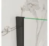 AICA 76x185cm Walk in Dusche 6mm NANO ESG schwarz für Produktbild-Vorschau 5