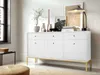 MIRJAN24 Kommode Mono Gold MKSZ154 Sideboard mit 3 Türen Produktbild-Vorschau 6