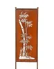 Edelrost Sichtschutz Bambus Motiv A 162 cm x 53 cm Paravent Produktbild-Vorschau 1