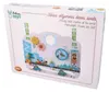 Adam Toys Edukační závěsná dřevěná tabule - Městečko Náhled obrázku produktu 14