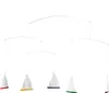 Flensted Mobiles Dinghy Regatta 5 mehrfarbig 35x65 cm Produktbild-Vorschau 1