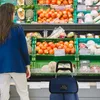 WÓZEK NA ZAKUPY torba na zakupy na KÓŁKACH składany IDEA Podgląd zdjęcia produktu 6
