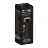 The image shows the retail packaging for a black LED table lamp. Náhľad obrázku produktu