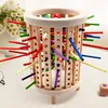 Stapelspielzeug Holz Steckspiel, Sortierspiel, Holzstäbchen Produktbild-Vorschau 7
