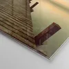Bilder auf glas - Einteilig - Brücke See - 70x100cm - Produktbild-Vorschau 5