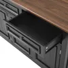 Merax Buffet moderne avec 3 tiroirs et 4 portes, commode en Voir les images du produit 10