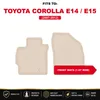DURBAN Beige Velours-Fußmatten vorne für Toyota Corolla Produktbild-Vorschau 17