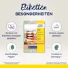 Avery Zweckform 5087 Ovale Etiketten, ablösbar, A4, 63,5 x Produktbild-Vorschau 2