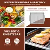 bremermann Grillplatte 39,5 x 3 x 29 cm Edelstahl Grillkorb Produktbild-Vorschau 3