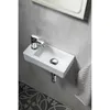 ZOE keramické umývátko 37x18 cm, otvor pro baterii vlevo Náhled obrázku produktu 4