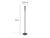 Stojaca lampa RUSTICA E27x2 60W hnedá antik Náhľad obrázku produktu 4