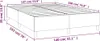 vidaXL Boxspringbedframe, donkergroen, 140x190 cm, fluweel Productafbeelding-voorbeeld 7