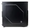 A side view of a black computer tower case. Podgląd zdjęcia produktu