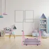 LARS360 Barre de gymnastique pliable Rose - Barre de Voir les images du produit 9