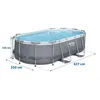 Piscina da giardino con telaio 427 x 250 x 100 cm 18-in-1 Anteprima dell’immagine prodotto 16