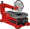 A red scroll saw is shown against a white background. Produktbild-Vorschau