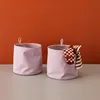 Aufbewahrungstextilzylinder 2er-Pack lila Produktbild-Vorschau 2