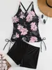 Tankini damskie ze spodenkami - Kostium wyszczuplający - Podgląd zdjęcia produktu 7