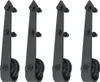 Set di ferramenta per porte scorrevoli 2x183 cm acciaio Anteprima dell’immagine prodotto 4