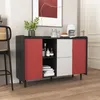 MODFU mobile bar mobile da soggiorno con ante rosse + 2 Anteprima dell’immagine prodotto 7
