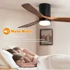 Deckenventilator 3 Lüfterblätter aus Massivholz, Produktbild-Vorschau 2