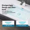 doporro Lavabo Integrale a Incasso Soprapiano 80x48x14 cm Anteprima dell’immagine prodotto 5