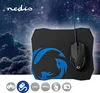 Nedis GMMP110BK, rechts, Optisch, USB Typ-A, 7200 DPI, Produktbild-Vorschau 12