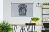 MuchoWow® Wandteppich Wandbehang Sport - Kung Fu - Jahrgang Produktbild-Vorschau 3