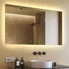 Badspiegel 120x70 cm - Horizontal mit LED Beleuchtung - LED Produktbild-Vorschau 1