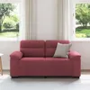 vidaXL 2-Sitzer-Sofa Weinrot 160x81x84 cm Stoff Produktbild-Vorschau 3