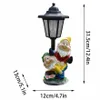 Lampada da giardino solare, decorazione, scultura, Anteprima dell’immagine prodotto 5