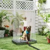 Douche de jardin XINZI en aluminium et WPC aspect bois, Ø Voir les images du produit 9