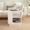 vidaXL Konferenční stolek bílý 40x40x43 cm Materiál dřevo Náhled obrázku produktu 3