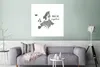 MuchoWow® Poster Karte - Europa - Aquarell - Zitat 75x75 cm Produktbild-Vorschau 5