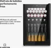 Mini réfrigérateur Klarstein avec porte vitrée & LED, mini Voir les images du produit 2