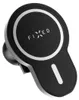 A black car phone holder with a silver ring and a silver stripe, with the brand name "FIXED" printed on it. Náhled obrázku produktu