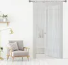 Victoria M. LEONORA Fadengardine, 100 x 245 cm, hellgrau Produktbild-Vorschau 8
