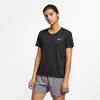 Nike W Nk Miler Top Ss Black/Reflective Silv M Náhled obrázku produktu 2