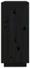 vidaXL Sideboard Schwarz 60x35x80 cm Massivholz Kiefer Produktbild-Vorschau 8