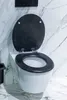 Soft-Close Toilettensitz für WC Universal Marmor Schwarz Produktbild-Vorschau 8