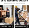 TEENO Chariot Pliable 2 en 1 Multifonction, Chariot à Voir les images du produit 3