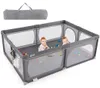 205 x 147cm Laufstall Baby faltbar, Laufgitter mit 50 Produktbild-Vorschau 1